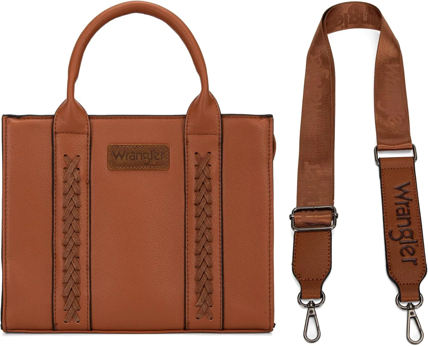 Wrangler Purse for Women Medium Tote Bag Handbags Top-Handle
