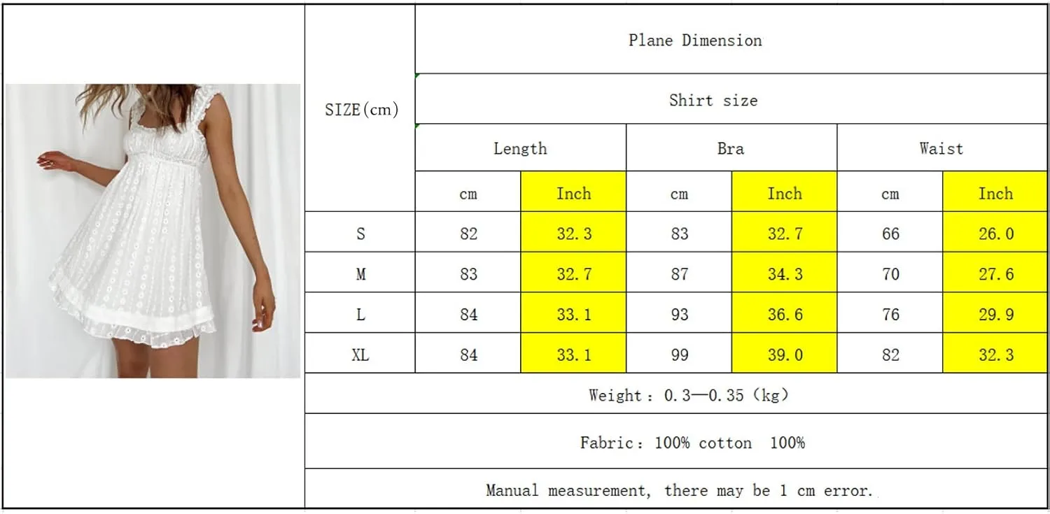 Y2k Floral Embroidery Graduation Mini Dress for Women Teen Girls Ruffle Hem Sleeveless Lace Short Party Dress