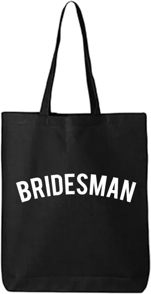 zerogravitee BRIDESMAN Cotton Canvas Tote Bag